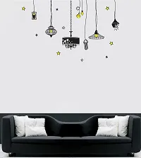 Abstract Hanging Lamps Lights Wall Sticker  116X73 Cm-thumb3