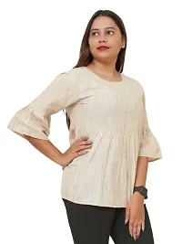 Stylish Cotton Bell Sleeves Tops  Tunics-thumb1