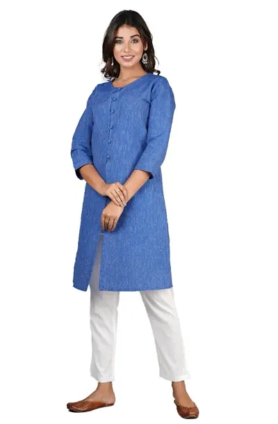 Traditional Elegant Center Button Kurtis