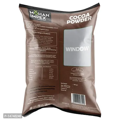 Mohan Impex Cocoa Powder 500gm [HoReCa Pack]-thumb2