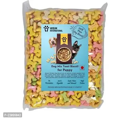 Pet Puppy Dog Biscuit Mix Flavour 500 Gm With Premium Chicken Fresh Oven Baked Chicken 1 Kg Dry New Born Dog Food