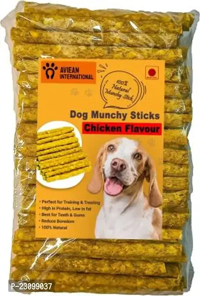 Dog Munchy Chew Sticks Chicken Flavour 1 Kg Dog Chew Treats For All Dog Breeds Chicken Dog Chew Pack Of 1