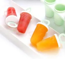 MD'S Home 8 PCS Plastic Reusable Ice Candy Maker Popsicle Molds Ice Candy Maker Kids Ice Cream Candy Mould Tray Kulfi Maker Popsicle Mould for Freezer Candy Maker Tray (8 PCS Candy Mold)-thumb1