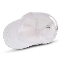 White Sports Cap For Mens  Womens-thumb4