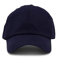 Navy Blue Sports Cap For Mens  Womens-thumb1