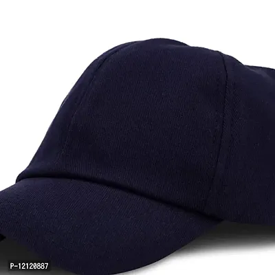 Navy Blue Sports Cap For Mens  Womens-thumb3