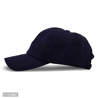 Navy Blue Sports Cap For Mens  Womens-thumb4