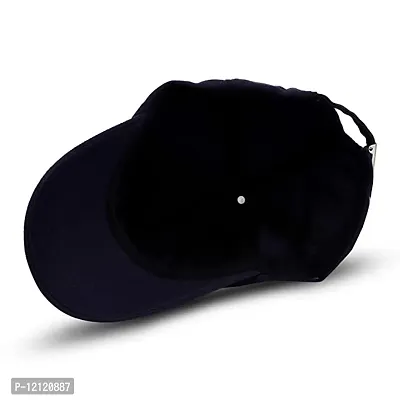 Navy Blue Sports Cap For Mens  Womens-thumb5