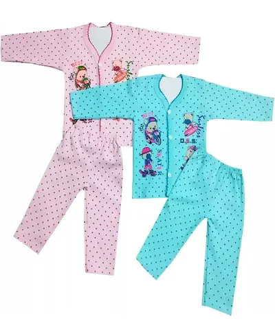 Kids Daily Wear Top Bottom Set