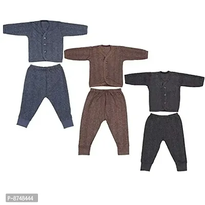 Insider Kids Thermal/Winter Wear/Warmer for Girls and Boys, 3 Upper and 3 Lower PACK 03