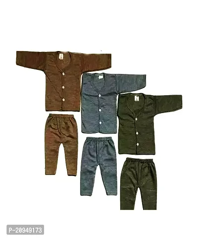 Kid's Cotton Thermal/Winter Wear/Warmer Inner Wear Set, Multi-Color Pack of 03 set