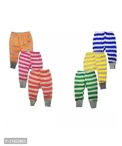 Kids Baby Boys and Girls Unisex Woolen Winter Warm Lower Track Pant Regular Fit Inside Fleece Legging Pajama Pack of 6