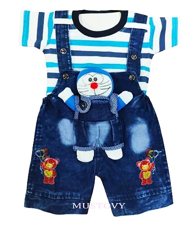 Stylish Cotton Dungarees for Boys 