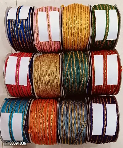 Colorful Braided Cord for Embroidery and Crafts-thumb0