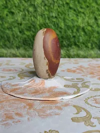 Puratan Narmada Stone Bana Shiv Lingam. Narmadeshwar Aardhanareshwar Shivling. [Size:- 2inch only]-thumb1