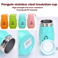 Penguin Cartoon Design Kids Water Bottle-thumb4