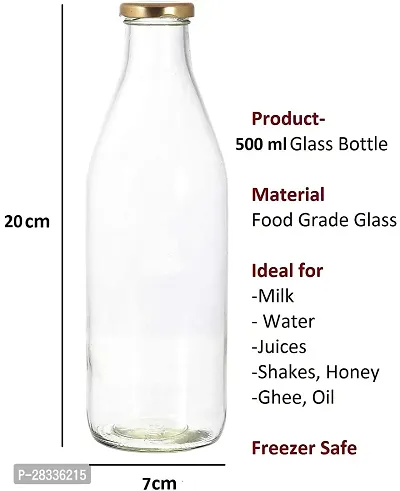 Transparent Glass Bottle Combo Pack Of 2-thumb4