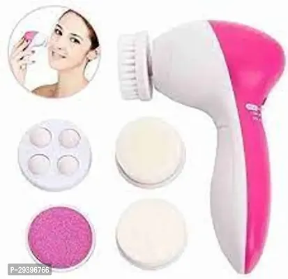 5-In-1 Smoothing Body Face Beauty Care Facial Massager, White-thumb3