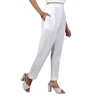 UB WOLF New JEFINE RUBBY Pant for Women (White)-thumb2