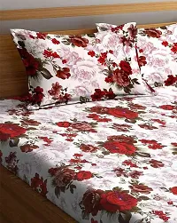 Stylish Alluring Bedsheet with 2 Pillow Covers (Pack Of 1)-thumb1