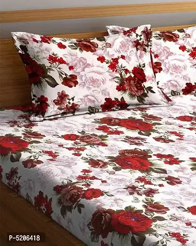 Stylish Alluring Bedsheet with 2 Pillow Covers (Pack Of 1)-thumb2