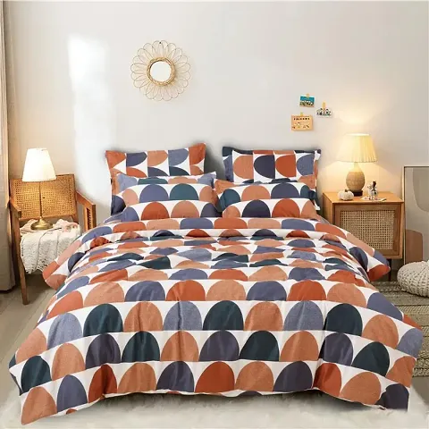 Best Price Heavy Quality Glace Cotton Double Bedsheets