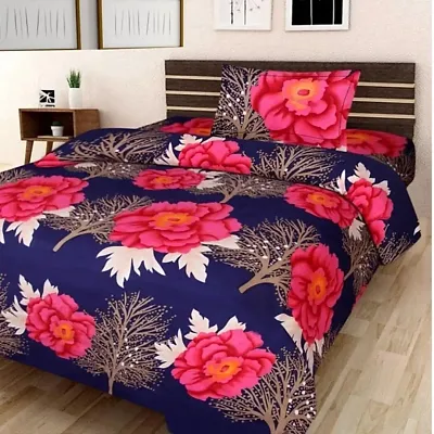 Printed Polycotton Single Bedsheets