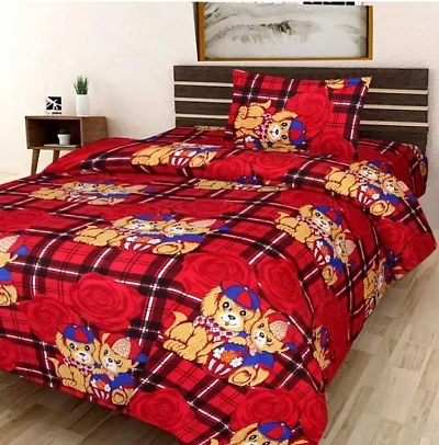 Glace Cotton Single Bedsheets