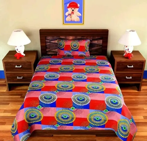 Multicolored Single Bedsheets