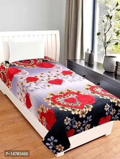 Beautiful Polycotton Printed Single Bedsheet