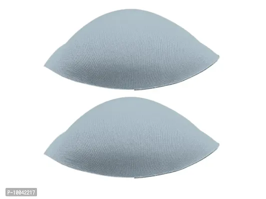 Women's Foam Cotton Eye Shape 1 Pair Bra Cup Pad in White Color (Medium)-thumb4