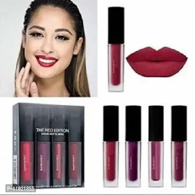 Waterproof Longlast SensationaL Liquid Matte Mini Lipsticks Combo Of 8-thumb2