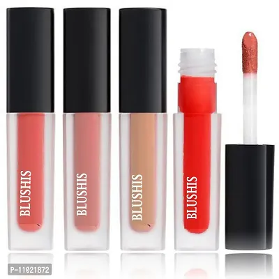 Non Transfer Sensational Liquid Matte Lipsticks 4 Piece