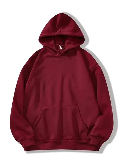 PDK Fashions Solid Hoodie for Womens
