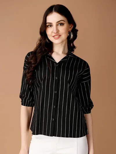 Stylish Striped Shirt For Women