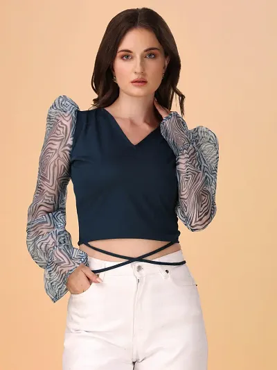 Stylish Casual Crop Top for Women