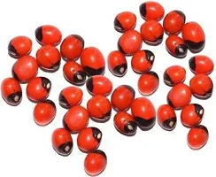 Abiria Mantra Siddha Laa Chirmi Red Gunja Seeds/Kundrimani for Lakshmi Upasana Sadhana Gurivinda Seeds - (51 Pieces Chirmi Beads)-thumb1