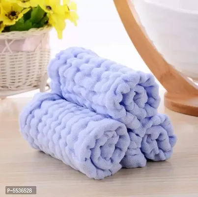 Cotton Printed Muslin Towel For Baby (Pack Of 5)