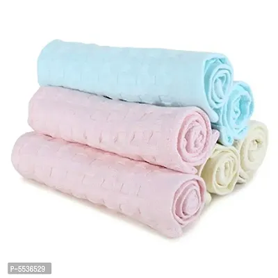 Cotton Printed Muslin Towel For Baby (Pack Of 5)