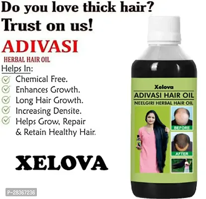 Xelova Adivasi Effective Jadibutiya Hair Oil 125ml-thumb0