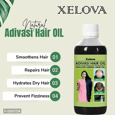 Xelova Adivasi Effective Jadibutiya Hair Oil 125ml-thumb3