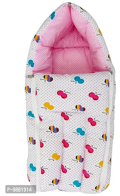 Baby 3 in 1 Sleeping Bag Cum Baby Bed/Carry Bag/Baby Wrapper (0-6 M-thumb0