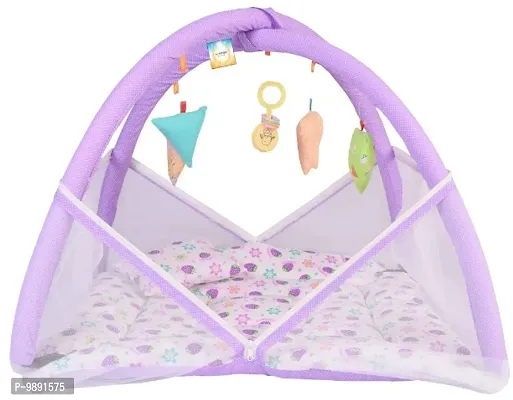 Baby Boys  Baby Girls Bedding Set Mattress with Mosquito Net for 0-6 Months Infants-thumb0