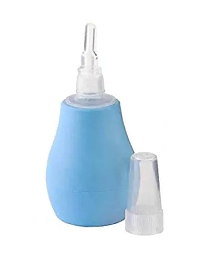 Baby Nose Cleaner/Nasal Vacuum Sucker Mucus Snot Aspirator for Babies (Blue, Pack of 1)