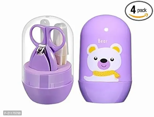 Baby, Infant and Toddler Grooming Nail Cutter Kit with Scissors/Baby Nail Clipper Safety Cutter  Manicure Pedicure Care Kit-thumb0
