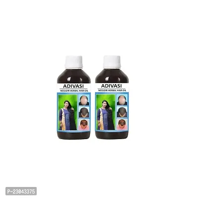 Adivasi Neelgiri Herbal Hair Oil-(pack of - 2)-thumb0