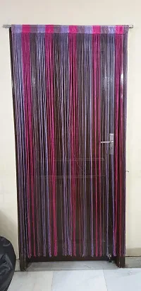 FURNISHINGKART Fancy Multicolor String Door,Window,Partition,Decoration,Arch,Mandir Curtain for Festive Season, Navratre, Diwali, Ganpati, Christmas, New Year-One Curtain-thumb1