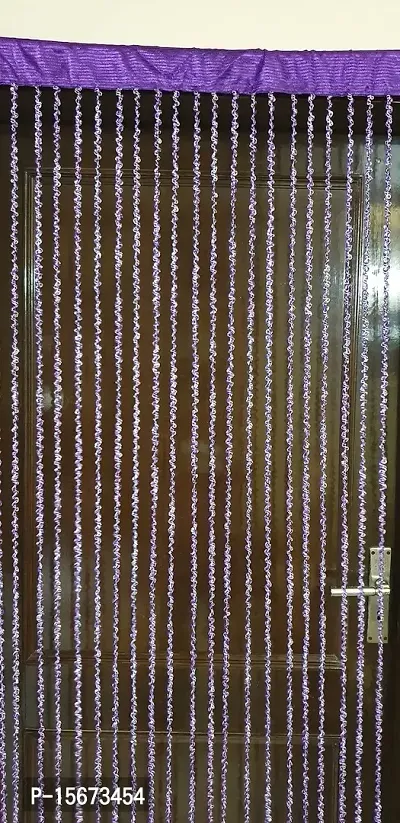 FURNISHINGKART Fancy Multicolor String Door,Window,Partition,Decoration,Arch,Mandir Curtain for Festive Season, Navratre, Diwali, Ganpati, Christmas, New Year-One Curtain