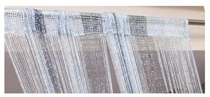 FURNISHINGKART Fancy Multicolor String Door,Window,Partition,Decoration,Arch,Mandir Curtain for Festive Season, Navratre, Diwali, Ganpati, Christmas, New Year-One Curtain-thumb1