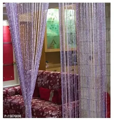 FURNISHINGKART Fancy Multicolor String Door,Window,Partition,Decoration,Arch,Mandir Curtain for Festive Season, Navratre, Diwali, Ganpati, Christmas, New Year-One Curtain-thumb4